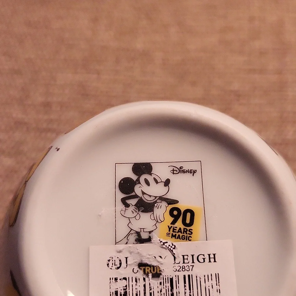 Disney 90th Mickey Celebration 16oz Porcelain Mug. NWT